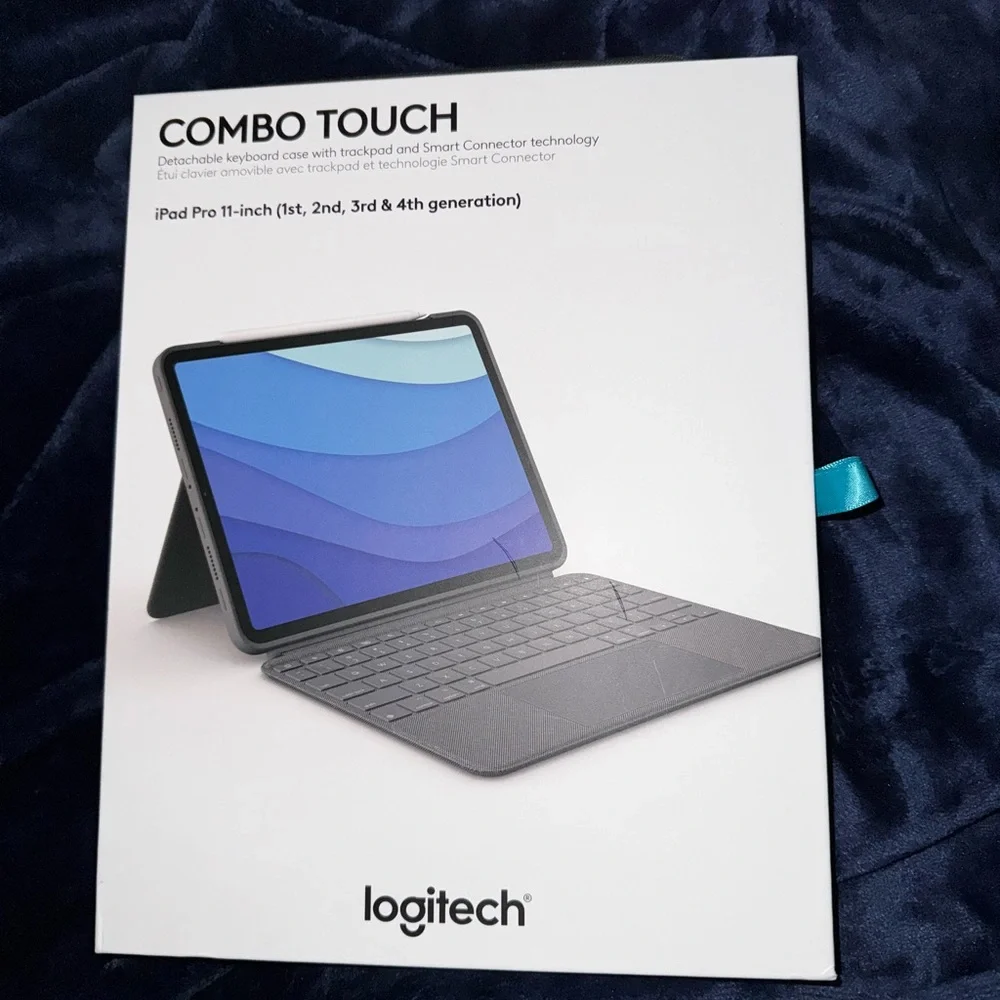 Logitech combo touch iPad case and keyboard